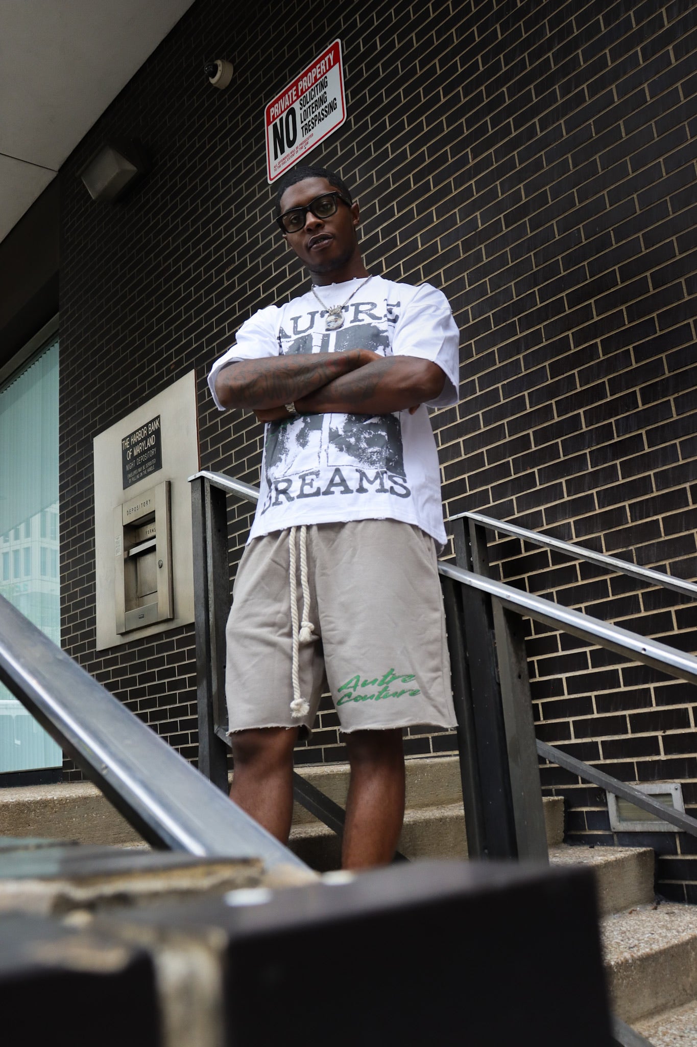 Vision Blur SHORTS - Grey