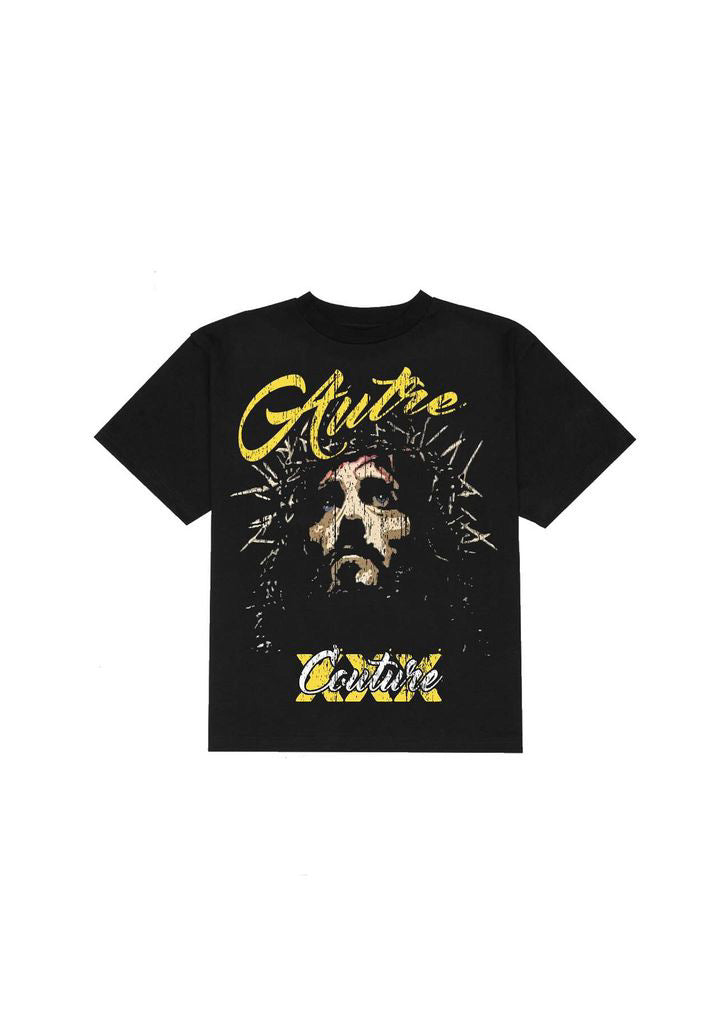 The Man Above Tee - BLACK