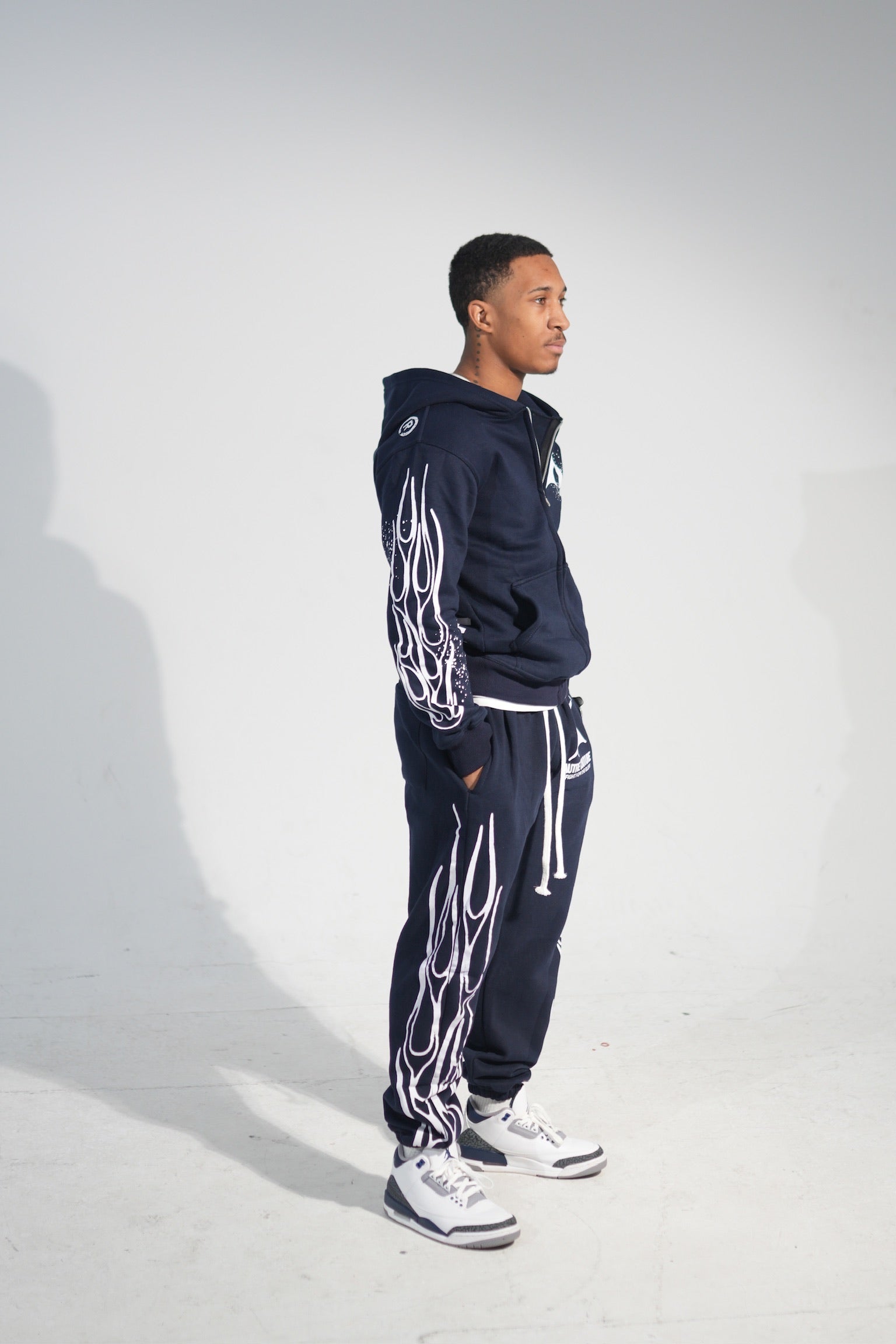 Fight For The Glory SWEATPANTS - Navy Blue