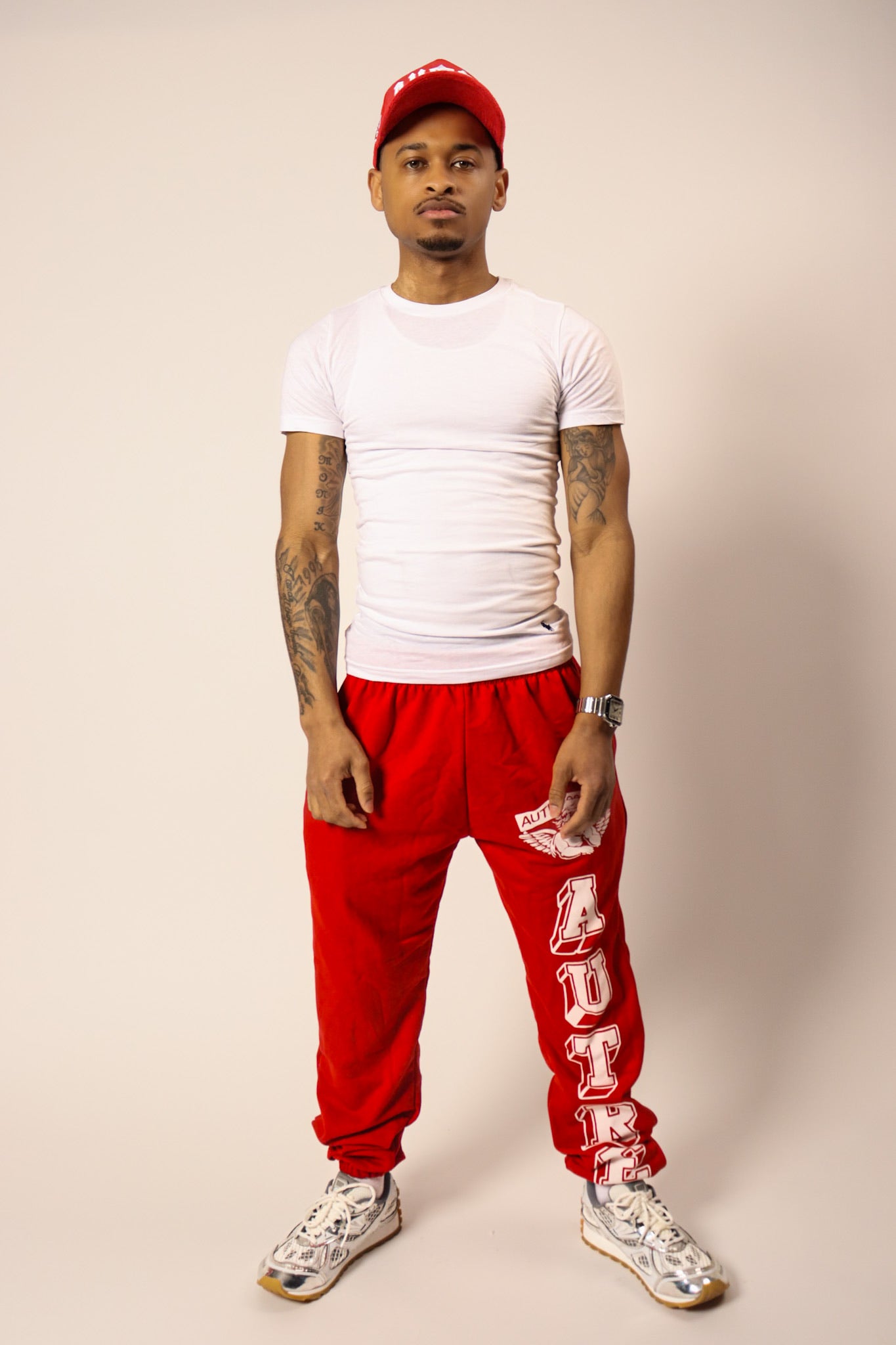 Angel Baby SWEATPANTS - Red